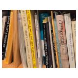 Lot of (4 Shelves) Books - Travel, Tiles, Farmhouses, French, Wicker, Art