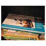 Lot of (1 Bookcase) Books - Children, Educational, Pokemon, Bob Books