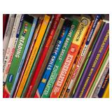 Lot of (1 Bookcase) Books - Children, Educational, Pokemon, Bob Books