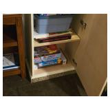 Dollhouse Storage Cabinet 2-shelf