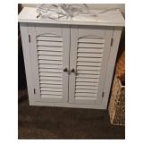 Lighted Storage Cabinet 2-door/2-shelf
