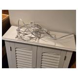 Lighted Storage Cabinet 2-door/2-shelf