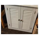 Lighted Storage Cabinet 2-door/2-shelf