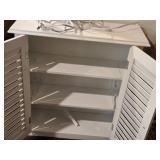 Lighted Storage Cabinet 2-door/2-shelf