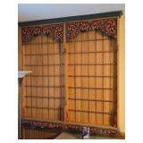 Handcarved Wood Spoon Holder / Display Case