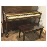 Howard (Cincinnati) by Baldwin Piano with Bench