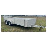 2017 ALUMA 6316 ALUMINUM UTILITY TRAILER
