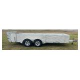 2017 ALUMA 6316 ALUMINUM UTILITY TRAILER