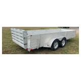 2017 ALUMA 6316 ALUMINUM UTILITY TRAILER