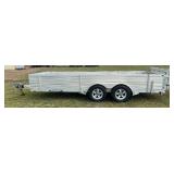 2017 ALUMA 6316 ALUMINUM UTILITY TRAILER