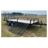 BRAND NEW 2024 KARAVAN 8215 UTILITY TRAILER