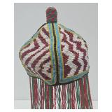 Large Handmade Yoruba Beaded Scepter