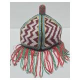 Large Handmade Yoruba Beaded Scepter