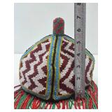 Large Handmade Yoruba Beaded Scepter