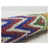 Large Handmade Yoruba Beaded Scepter