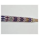 Large Handmade Yoruba Beaded Scepter