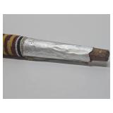 Large Handmade Yoruba Beaded Scepter