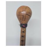 Group of Assorted African Beaded & Carved Items