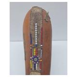 Group of Assorted African Beaded & Carved Items