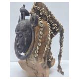 Old & Elaborate Senufo Kpelie Mask - Ivory Coast