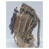 Old & Elaborate Senufo Kpelie Mask - Ivory Coast