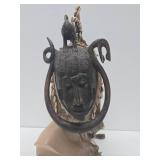 Old & Elaborate Senufo Kpelie Mask - Ivory Coast