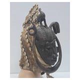 Old & Elaborate Senufo Kpelie Mask - Ivory Coast