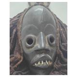 Old African Dan Deangle Mask w/Teeth