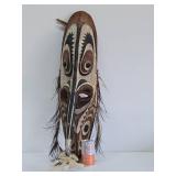 Wonderful Old Sepik River Ceremonial Bird Mask - Papua New Guinea