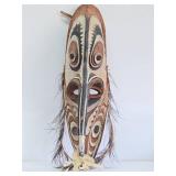 Wonderful Old Sepik River Ceremonial Bird Mask - Papua New Guinea