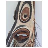 Wonderful Old Sepik River Ceremonial Bird Mask - Papua New Guinea