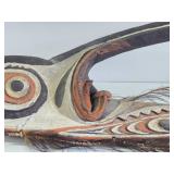 Wonderful Old Sepik River Ceremonial Bird Mask - Papua New Guinea
