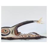 Wonderful Old Sepik River Ceremonial Bird Mask - Papua New Guinea