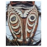 Wonderful Old Sepik River Ceremonial Bird Mask - Papua New Guinea