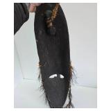 Wonderful Old Sepik River Ceremonial Bird Mask - Papua New Guinea