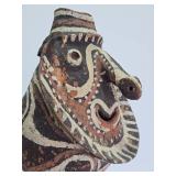Excellent Early Clay Vessel / Jar - Waskuk Peoples Minji Society - East Sepik River - Papua New Guinea