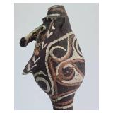 Excellent Early Clay Vessel / Jar - Waskuk Peoples Minji Society - East Sepik River - Papua New Guinea