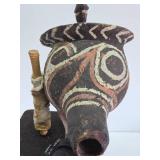 Excellent Early Clay Vessel / Jar - Waskuk Peoples Minji Society - East Sepik River - Papua New Guinea
