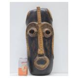 Large Vintage Carved African Tribal Mask