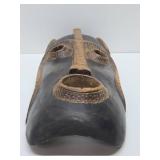 Large Vintage Carved African Tribal Mask