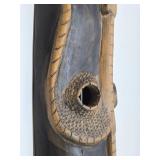 Large Vintage Carved African Tribal Mask