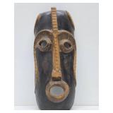 Large Vintage Carved African Tribal Mask