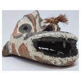 Impressive Old Woven New Guinea Gable Mask