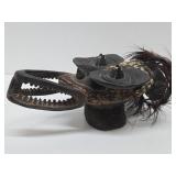 Old Carved Sepik River Iatmul Ceremonial Dance Mask - New Guinea