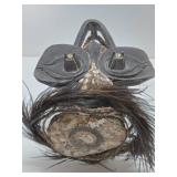 Old Carved Sepik River Iatmul Ceremonial Dance Mask - New Guinea