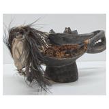 Old Carved Sepik River Iatmul Ceremonial Dance Mask - New Guinea
