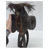Old Carved Sepik River Iatmul Ceremonial Dance Mask - New Guinea