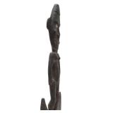 Wonderful Old Sepik River Figural Suspension Hook