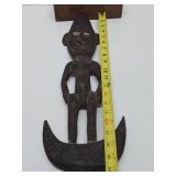 Wonderful Old Sepik River Figural Suspension Hook