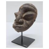 Ancient Yoruba Clay Head w/Stand